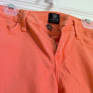 Just Black orange jeans